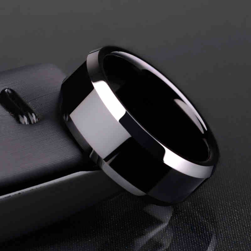 Stainless Steel Ring Black