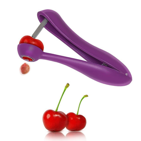 Innovative Kitchen Gadgets Cherry Pitter Olive Corer Cooking Tools / Convenient Grip & Stainless Blade