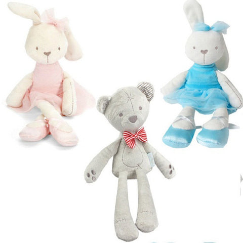 42cm 7Style Baby Toys Rabbit Sleeping Comfort Doll Plush Toys Millie Boris Smooth Obedient Rabbit Sleep Calm Doll Birthday Gifts