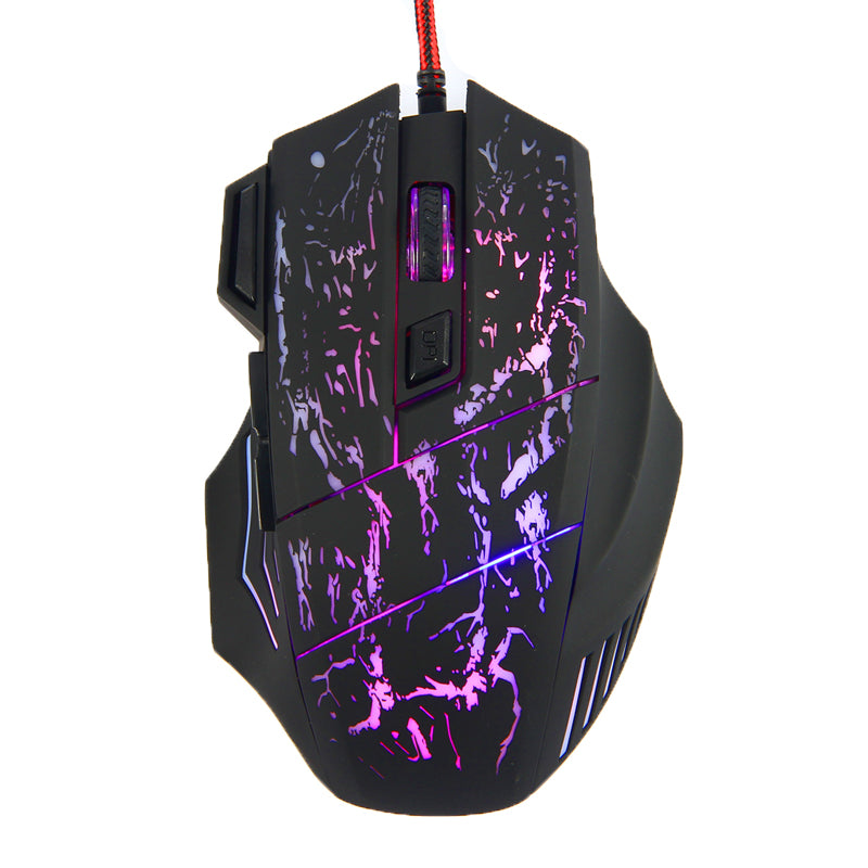 2017 new 5500DPI 7 Buttons 7 colors LED Optical USB Wired Mouse Gamer Mice computer mause mouse Gaming Mouse For Pro Gamer