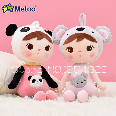 50cm New Metoo Cartoon Stuffed Animals Angela Plush Toys Sleeping Dolls for Children Toy Birthday Gifts Kids Free shipping