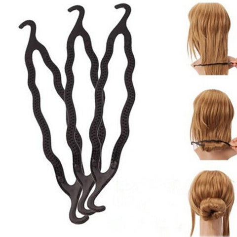 1Pc Magic Long Hair Braiders Tools Hair Braiding Twist Styling Tool for Women Plastic Hair Styling Tools Free Shipping