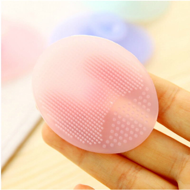Cleaning Pad Wash Face Facial Exfoliating Brush SPA Skin Scrub Cleanser Tool
