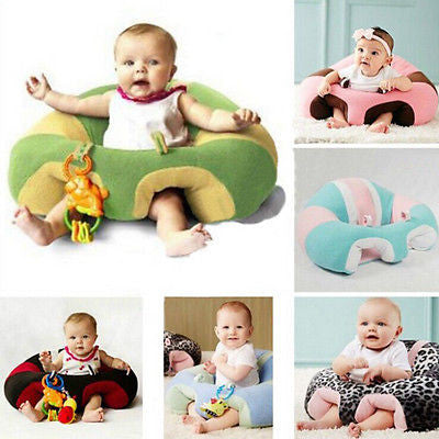 Fashion Cute Infant Baby Support Seat Soft Cotton Travel Car Seat Pillow Cushion Toys 0-2Year Baby Seats Sofa