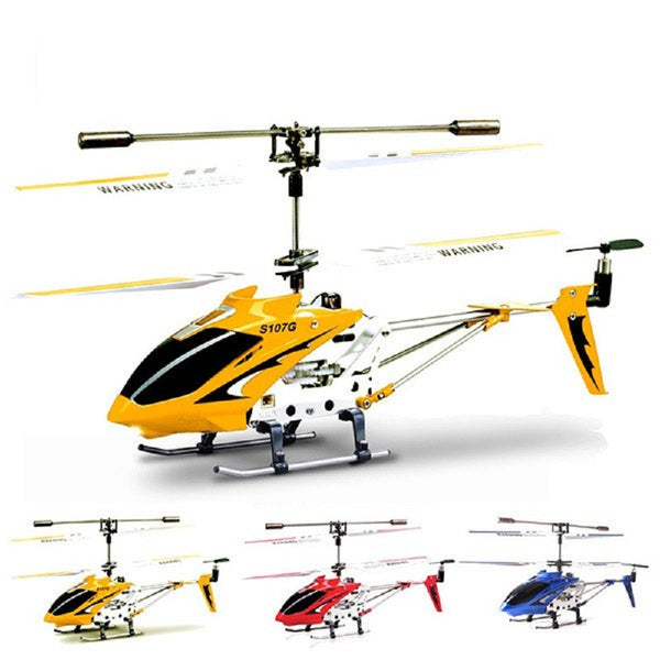 Syma S107G RC Helicopter 3CH Mini Indoor Remote Control Co-Axial Metal RC Helicopter Light Built in Gyroscope