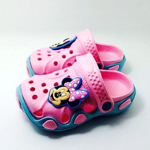 Mix Style Summer Girls Cartoon Hello KT Dora Princess Miffy Rabbit Garden Sandal Clogs EVA Shoes