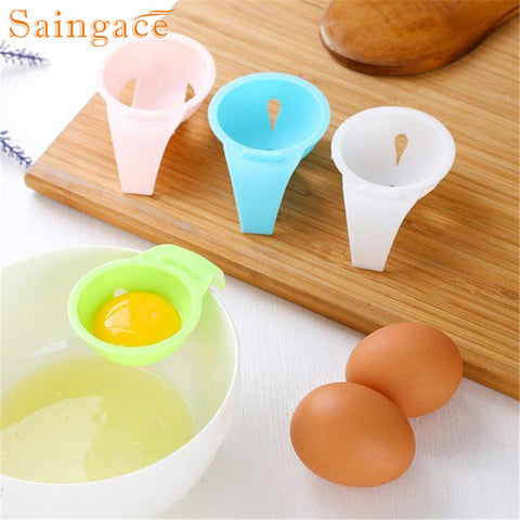 lovely pet  Kitchen Tool Gadget Convenient Egg Yolk White Separator Divider Holder Sieve oct105
