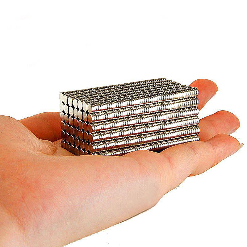 2016 Hot Selling 100Pcs 5x1mm Small Fridge Magnets Neodymium Super Rare Earth N35 Refrigerator Gadgets Kitchen Tools DIY