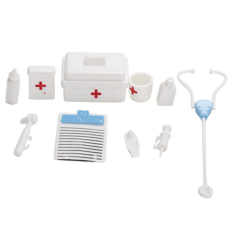 Free Shipping One Set Doll Accessories Toy medical kit Doll Pet Toys For barbie doll Baby Toys Best Christmas gift New Hot
