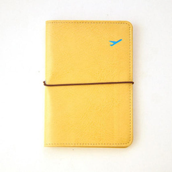 New Travel Leather Passport Holder Card Case Protector Cover Wallet Bag #LSN
