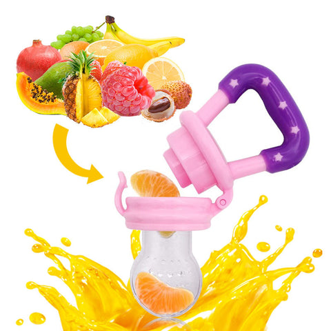 1Pcs Baby Pacifier Fresh Food Nipple Fruit Nibbler Feeder Kids Nipple Feeding Baby Nipple Teat Pacifier Bottles chupeta