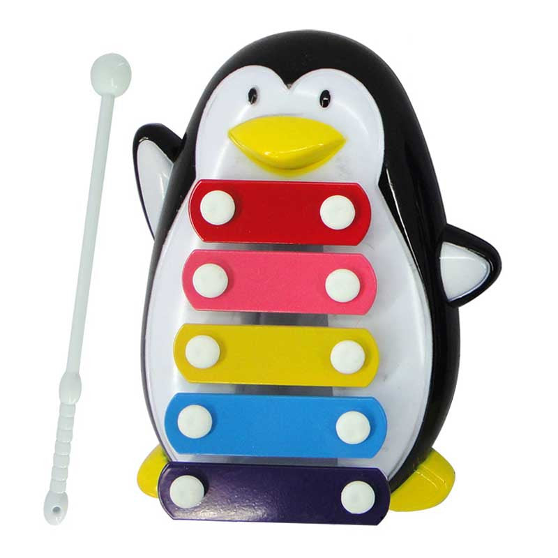 Modern baby toy musical penguin baby toy hammer toys for children 5-note xylophone toys baby early education gift