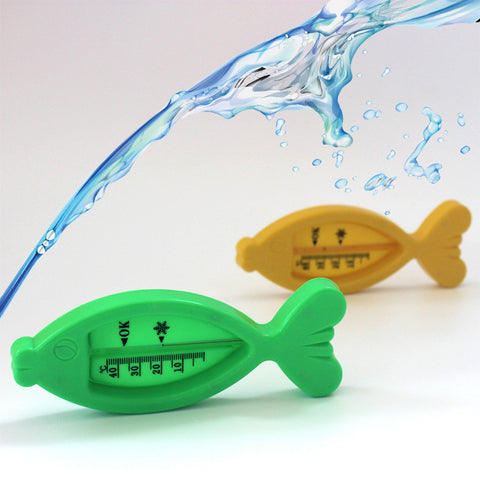baby care Bath & Shower Product Water Thermometers Plastic Float Baby boy girl Bath Toy Tester Kid Promotion Floating Fish cute
