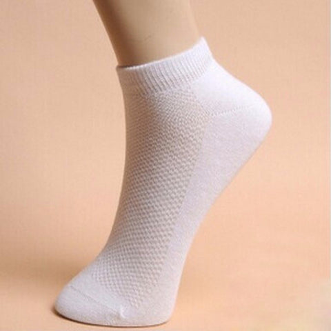 10Pairs Lot Woman Socks Female Mesh 3D Ladies Socks For Women Summer Style Solid White Women's Socks Short Ankle Sock