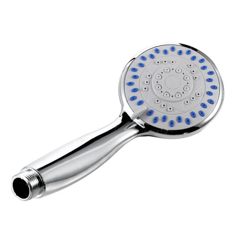 Large 5- Mode Function Chrome Bath Shower Head Handset Handheld Anti-limescale Universal Bathroom Accessories