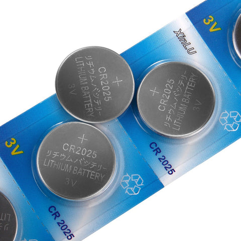 10PCS/Lot CR2025 ECR2025 DL2025 BR2025 2025 KCR2025 L12 Button cell coin battery for watch,Cosmosnewland battery