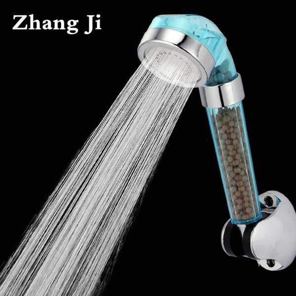 Bathroom Water Therapy Shower Anion SPA Shower Head Water Saving Rainfall Shower Filter Head High Pressure ABS Spray ZJ013