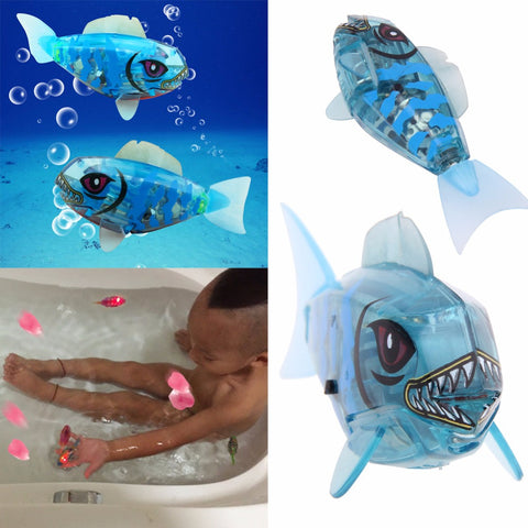 New Brand Baby Fish Toys Childen Kids Robotic Pet Activated Battery Powered Robo Fish Toy high quality