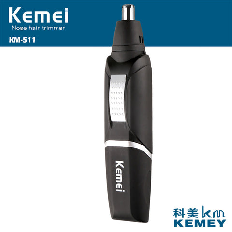 Kemei KM-511 Electric Nose Trimmer For Men Beauty AA Battery Nose and Ear Hair Trimmer For Nose Hair Removal and Men Nose Trimer