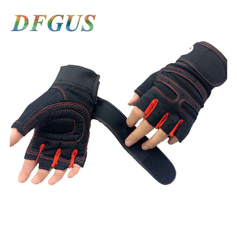 Fitness Weight Lifting Gloves Power Luvas Fitness Academia Anti-skid Guantes Protective Crossfit Sports gloves gym guantes