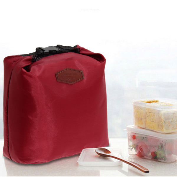 Waterproof Thermal Cooler Insulated  Lunch Bag Storage Portable Picnic Bags With Cloth 8.27*3.15*10.63 Inches 4 Corlors #LD789