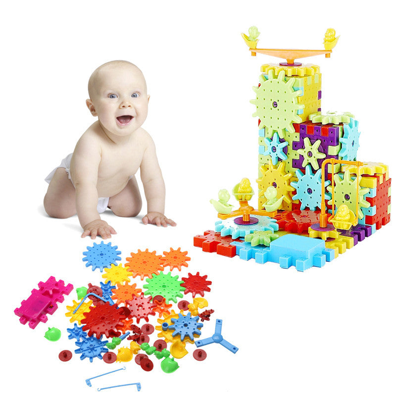 81pcs/set Children Plastic Building Blocks Toy Bricks DIY Assembling Classic Toys Early Educational Learning Toys Free Shipping