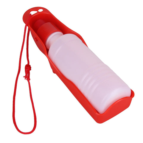 250ML Pet Feeder Foldable Water Bottle for Puppy Dogs Outdoor Feeding Pets Travel Water Container Feeder