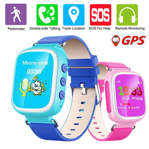 GPS Monitor Locator Q80 Kids 2G Smart Watch Wristwatch SOS Call Location Finder Device Tracker Safe Anti Lost Monitor Baby Gift