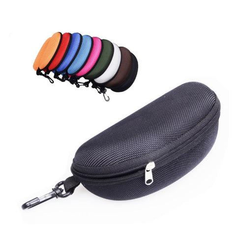 1PC New Sunglasses Reading Glasses Carry Bag Hard Zipper Box Travel Pack Pouch Case Portable Protector