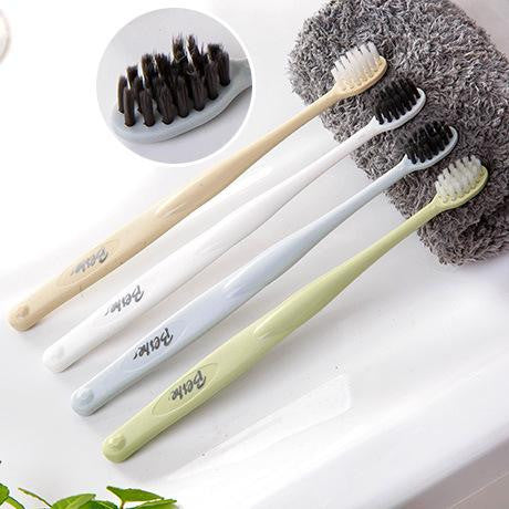 Carbon fiber Baby Children Teeth Clear Massage Bamboo Color Baby Toothbrush Mouth Clean Products Dental Care Q3