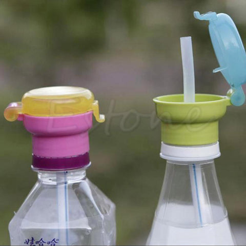 Kid Child Infant Toddler Feeding Drinking Straw Tube Bottle Cap A11509