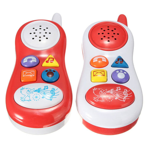 Baby Toys Phone Kids Learning Study Musical Sound Educational Toys Cell Phone for Children Random Color