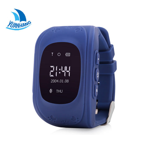 2017 Smart Phone Kids Safe GPS Watch Wristwatch SOS Call Location Finder Locator Tracker for Children Baby Anti Lost Monitor Q50