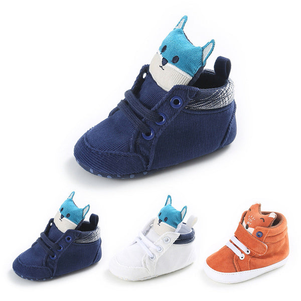 2017 Cute Fox  Spring and Autumn Winter New 0-1 Year Old Baby Learning To Walk Shoes Baby Shoes Sale