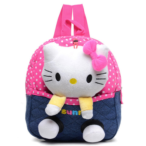 Hello kitty Plush backpack toys hobbies school bag dolls stuffed toys children backpack doll detachable plush bag kids mochila