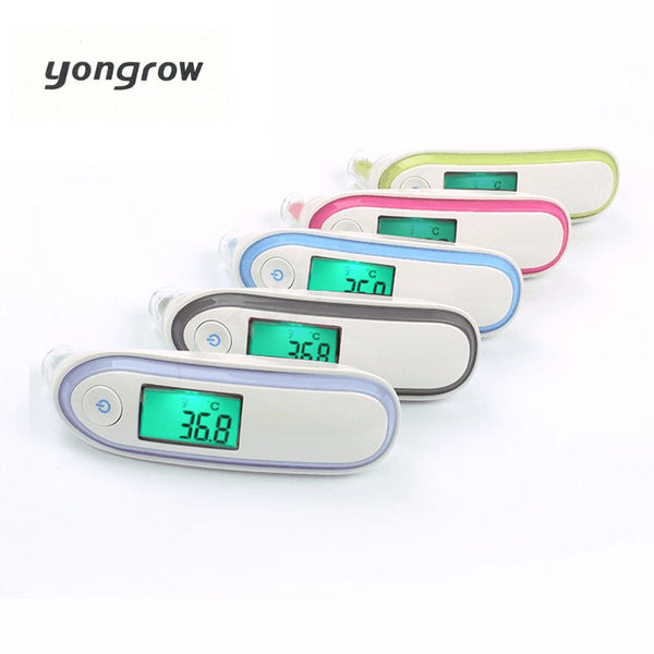 yongrow Infrared Thermometer Medical Ear Thermometer Digital Thermometer Fever Adult Body Thermometer