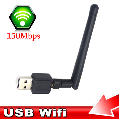 Portab PC WiFi adapter 150M USB WiFi antenna Wireless Computer Network Card 802.11n/g/b LAN+Antenna wi-fi adapters wi fi antenna