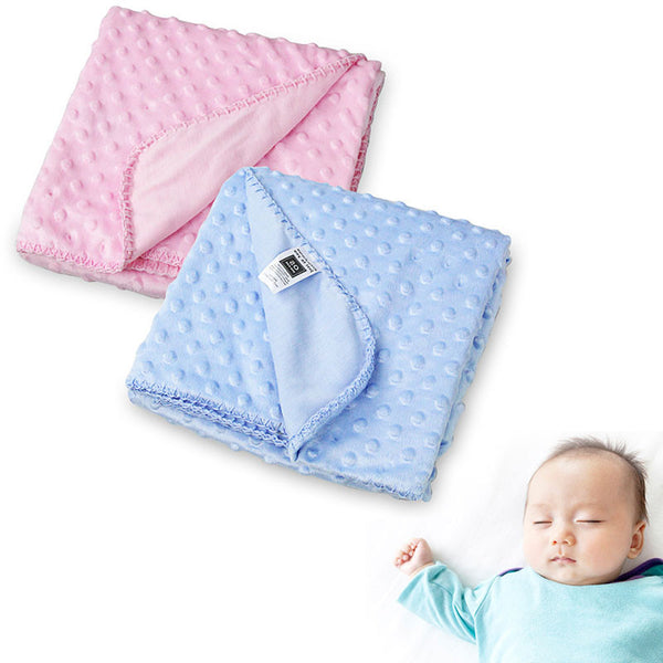 Baby Blanket Newborn Thermal Warm Soft Fleece Blankets & Swaddling Bedding Set