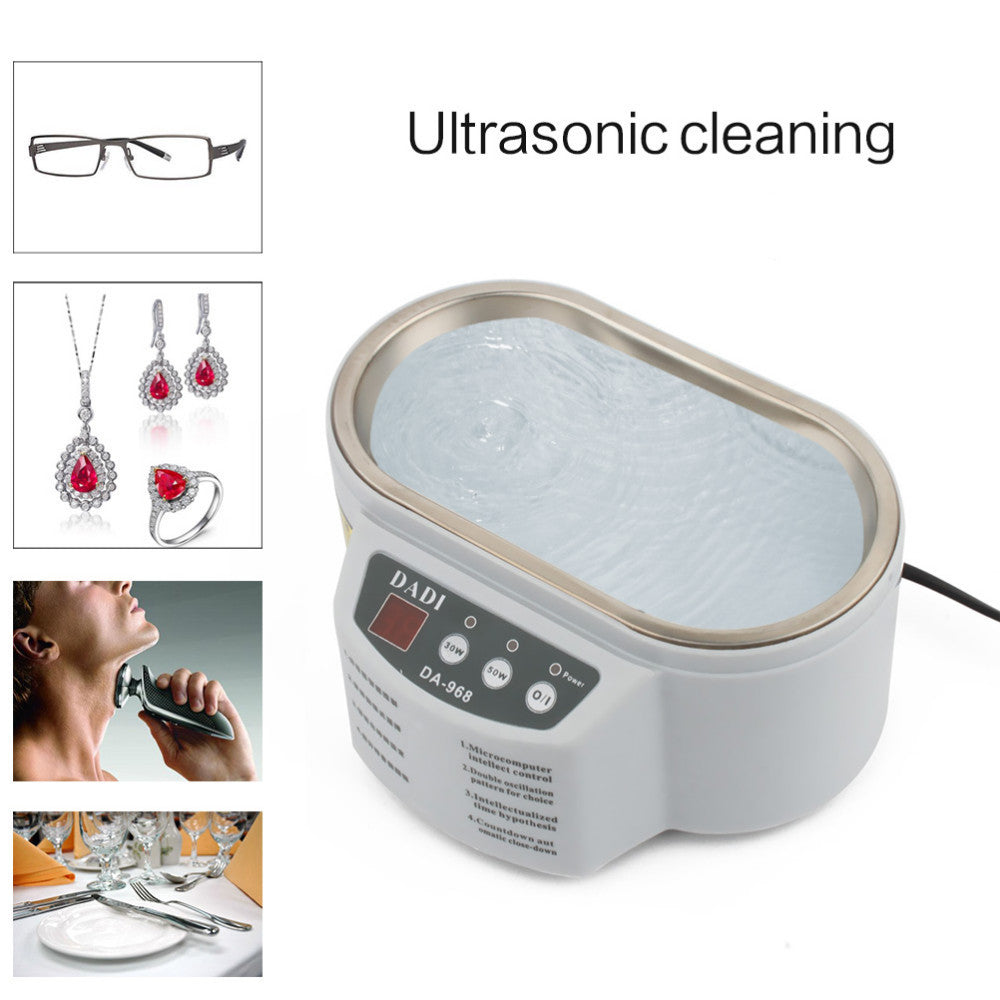 30W/50W 220V/110V Mini Ultrasonic Cleaner Bath For Cleanning Jewelry Watch Glasses Circuit Board limpiador ultrasonico