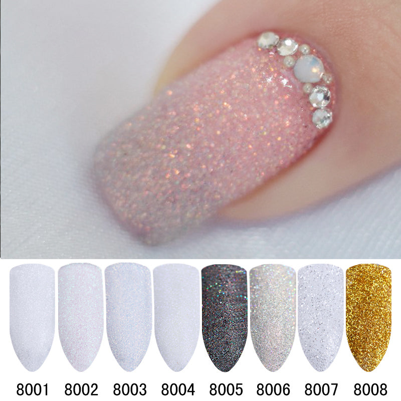 2g/Box Holographic Nail Glitter Powder Shining Sugar Nail Glitter Dust Powder Nail Art Decorations Set