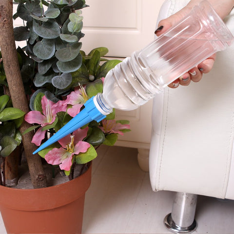 4 Pcs/Lot Automatic Garden Cone Watering Spike Plant Flower Waterers Bottle Irrigation Tips