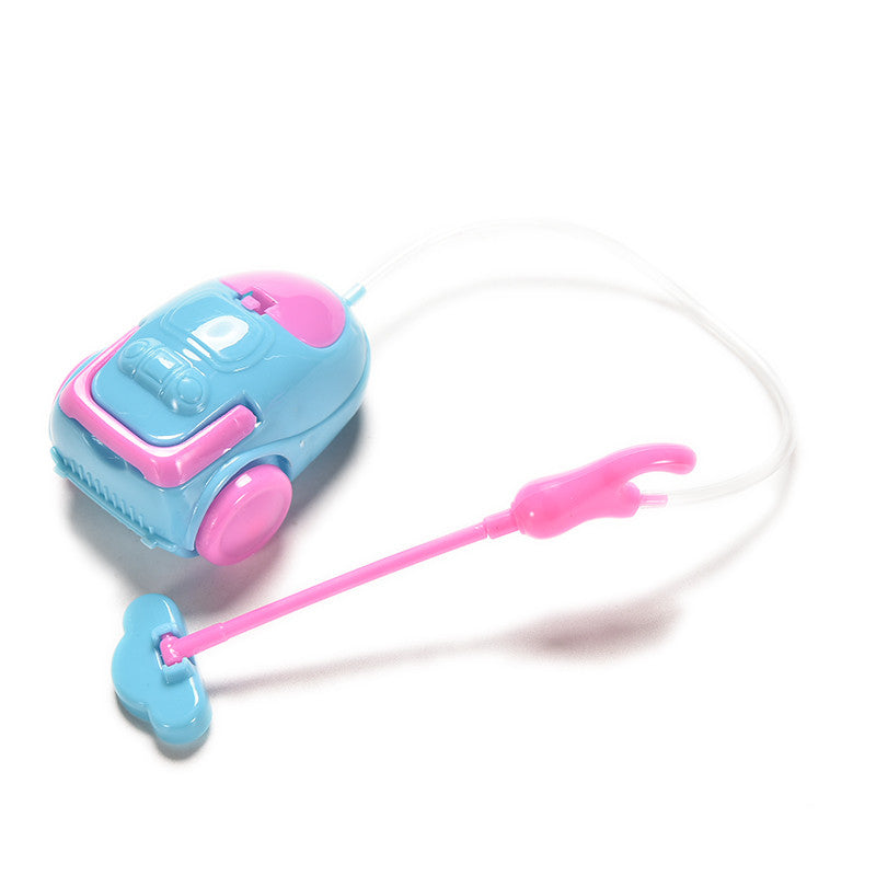 Mini Vacuum Cleaner for Barbies Cute Doll Furniture for Kids Play House Doll Accessories