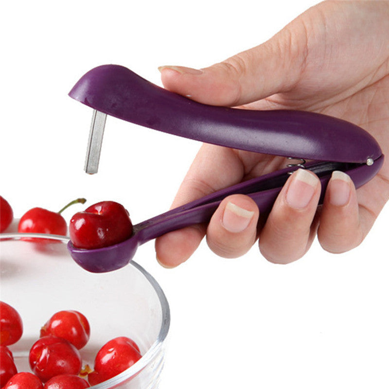 Hot Nordic Cherries Creative Kitchen Gadgets Tools Pitter Cherry Seed Tools Fast Enucleate Keep Complete Creative Tools