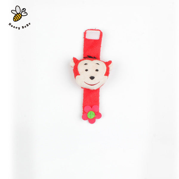 1Pc Animal Baby Toys 0-12 Months Plush Baby Rattles Baby Toy Wrist Strap Children Infant Newborn Plush Toy