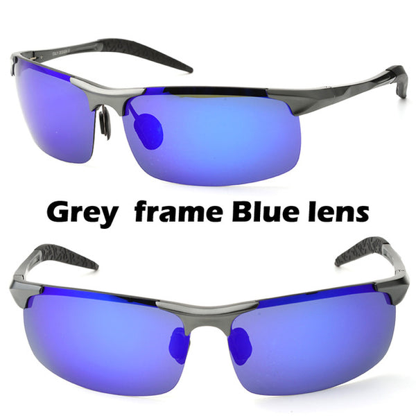 Hot Sale men's aluminum-magnesium car drivers night vision goggles anti-glare polarizer sunglasses Polarized Driving Glasses