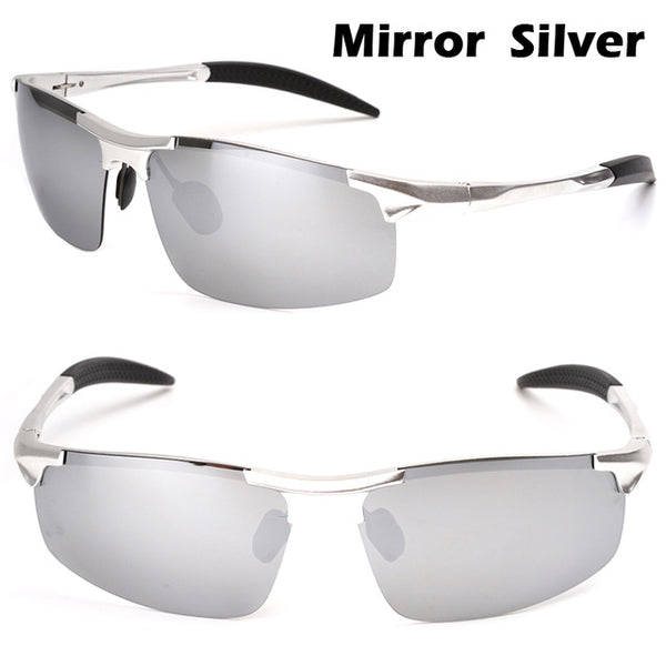 Hot Sale men's aluminum-magnesium car drivers night vision goggles anti-glare polarizer sunglasses Polarized Driving Glasses