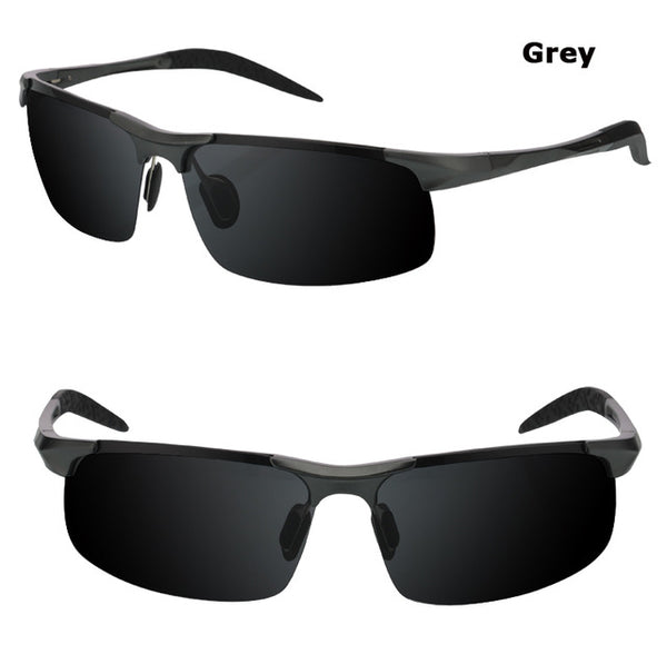 Hot Sale men's aluminum-magnesium car drivers night vision goggles anti-glare polarizer sunglasses Polarized Driving Glasses