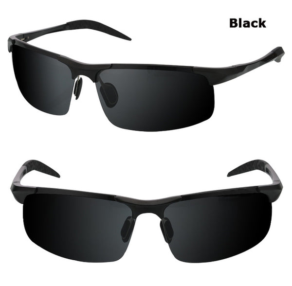 Hot Sale men's aluminum-magnesium car drivers night vision goggles anti-glare polarizer sunglasses Polarized Driving Glasses