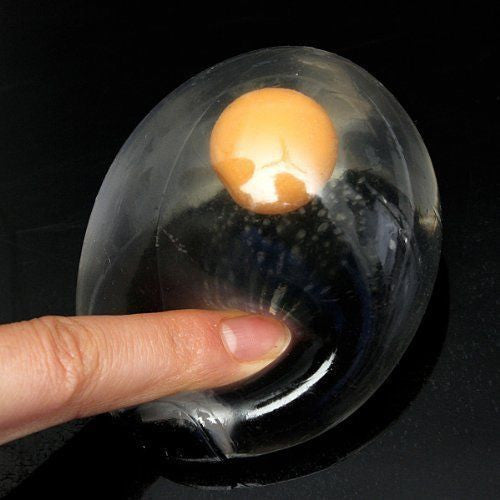 Hot Unbreakable Anti Stress Ball Venting Balls Novelty Fun Splat Eggs Squeeze Stresses Reliever Toys Christmas Antistress gifts