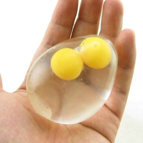 Hot Unbreakable Anti Stress Ball Venting Balls Novelty Fun Splat Eggs Squeeze Stresses Reliever Toys Christmas Antistress gifts